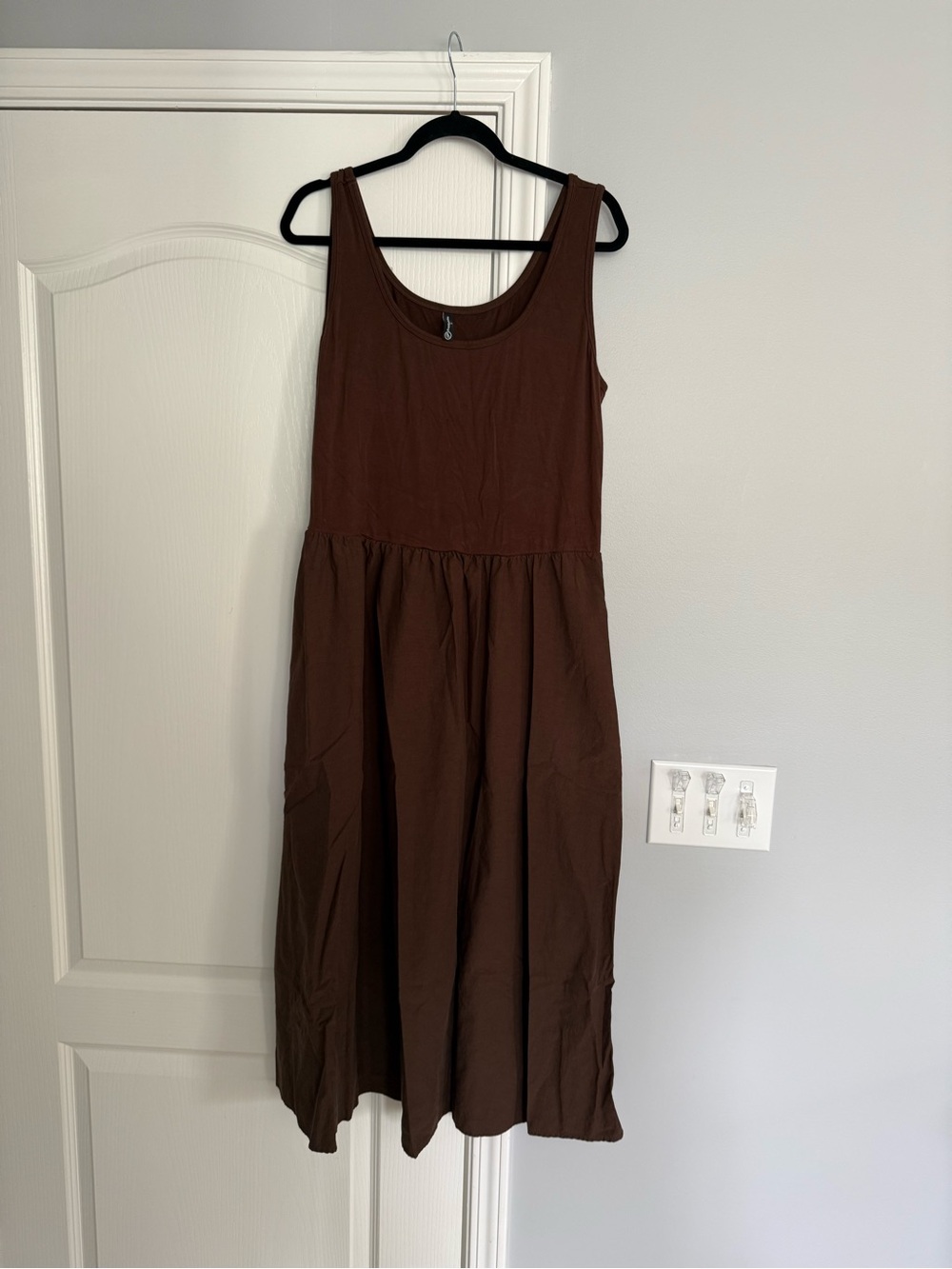 PrettyGarden Sleeveless Brown Women’s Dress